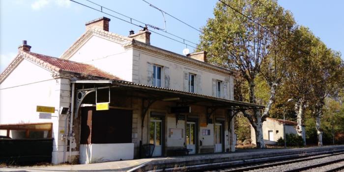 Gare de Lamanon